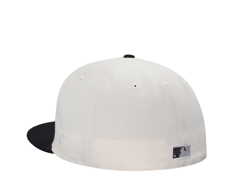 New Era Chicago White Sox 95 Years Satin Edition White Black 59Fifty Fitted Cap