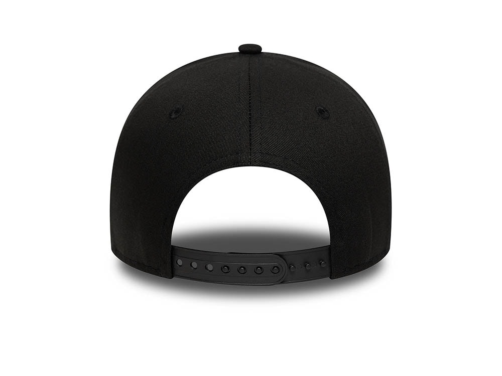 New Era New York Yankees League Essential Black 9Forty A Frame Snapback Cap