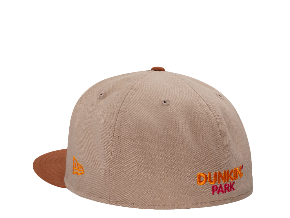 New Era Hartford Yard Goats 10th Anniversary Camel Two Tone Edition 59Fifty Fitted Cap