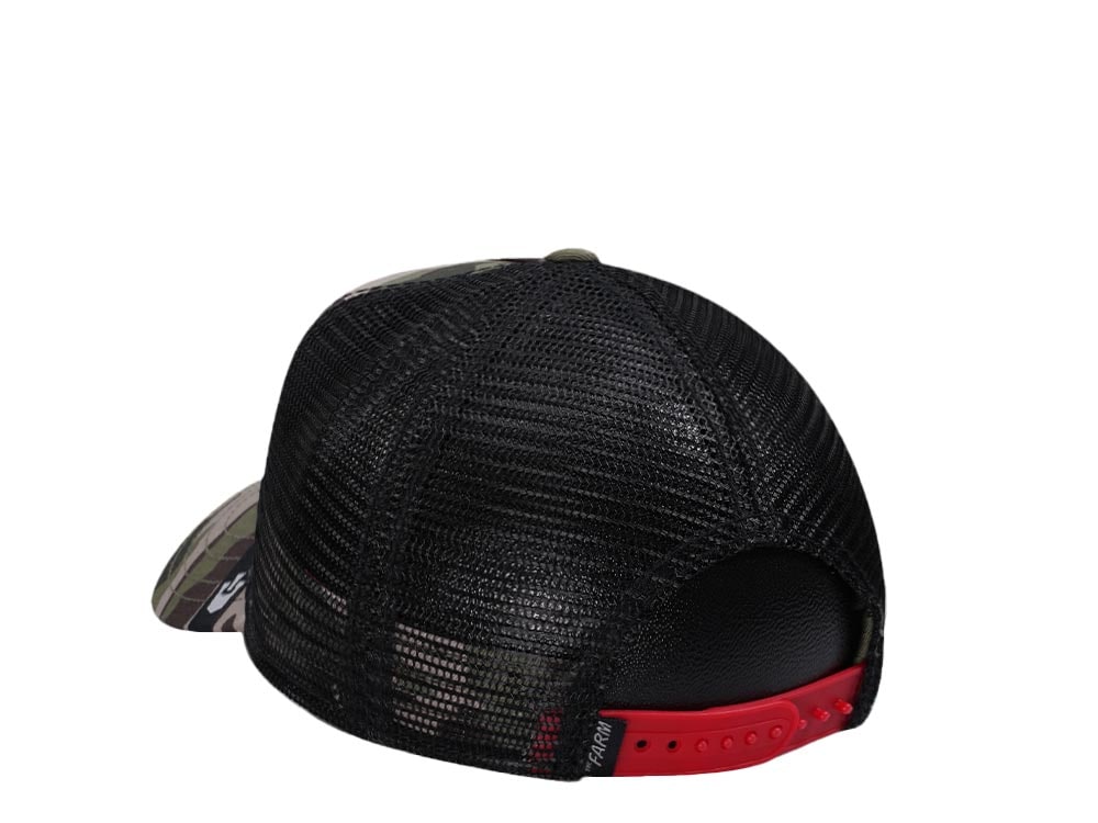 Goorin Bros The Rooster Cock Camouflage Trucker Snapback Cap