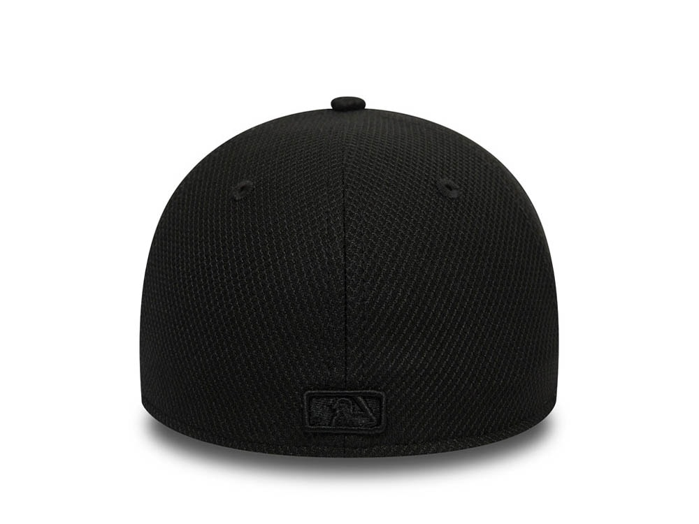 New Era New York Yankees Diamond Era Black 39Thirty Stretch Cap