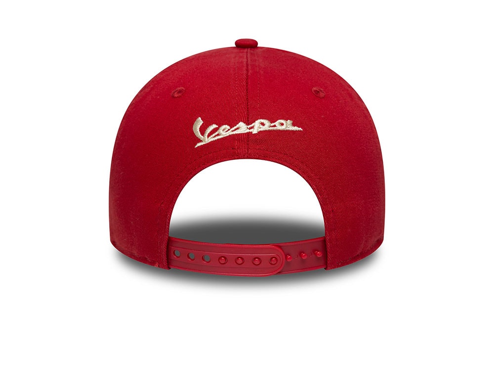 New Era Vespa 80th Anniversary Red Edition 9Forty M Crown Snapback Cap