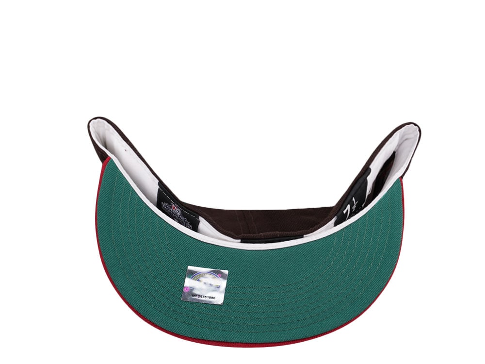 New Era Miami Beach Flamingos Burnt Two Tone Edition 59Fifty Fitted Cap