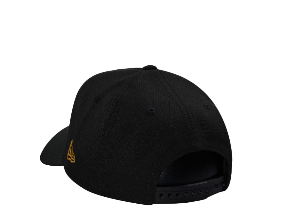 New Era Kansas City Royals Raised Royal Cheviot Gold Edition 9Forty A Frame Snapback Cap