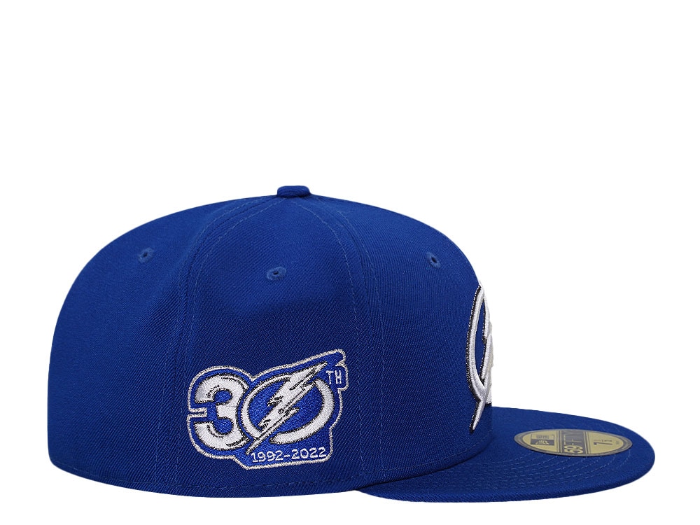 New Era Tampa Bay Lightning 30th Anniversary Royal Prime Edition 59Fifty Fitted Cap