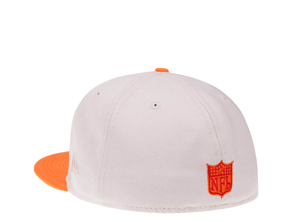 New Era Tampa Bay Buccaneers Stone Two Tone Throwback 59Fifty Fitted Cap