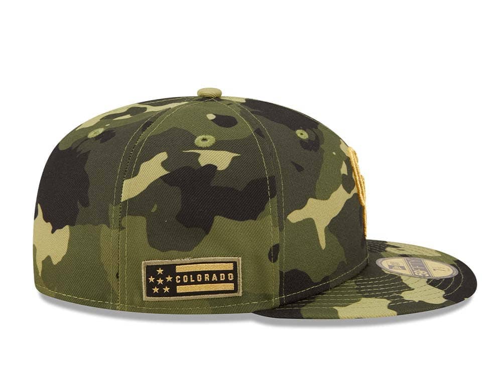 New Era Colorado Rockies Armed Forces Day 2022 59Fifty Fitted Cap