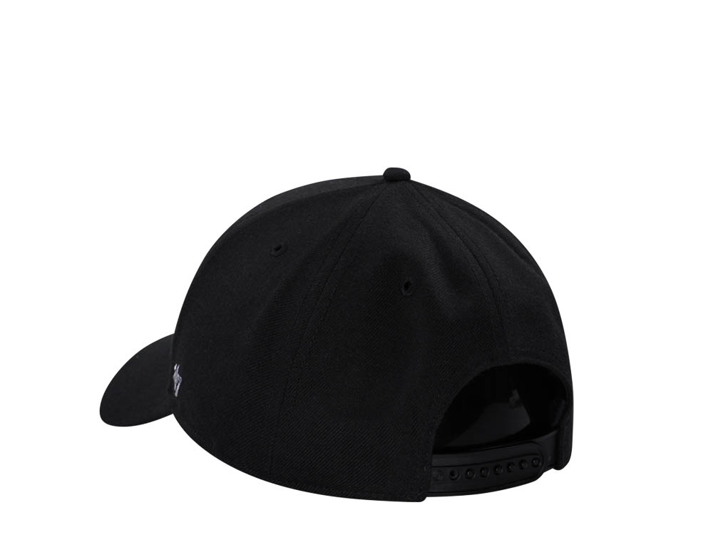 47Brand Chicago White Sox Black MVP Snapback Cap