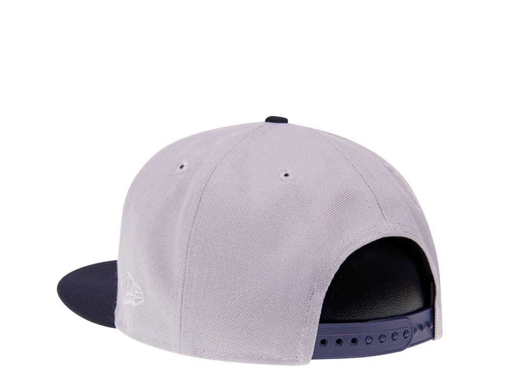 New Era Brooklyn Nets Bridge Gray Navy Edition 9Fifty Snapback Cap