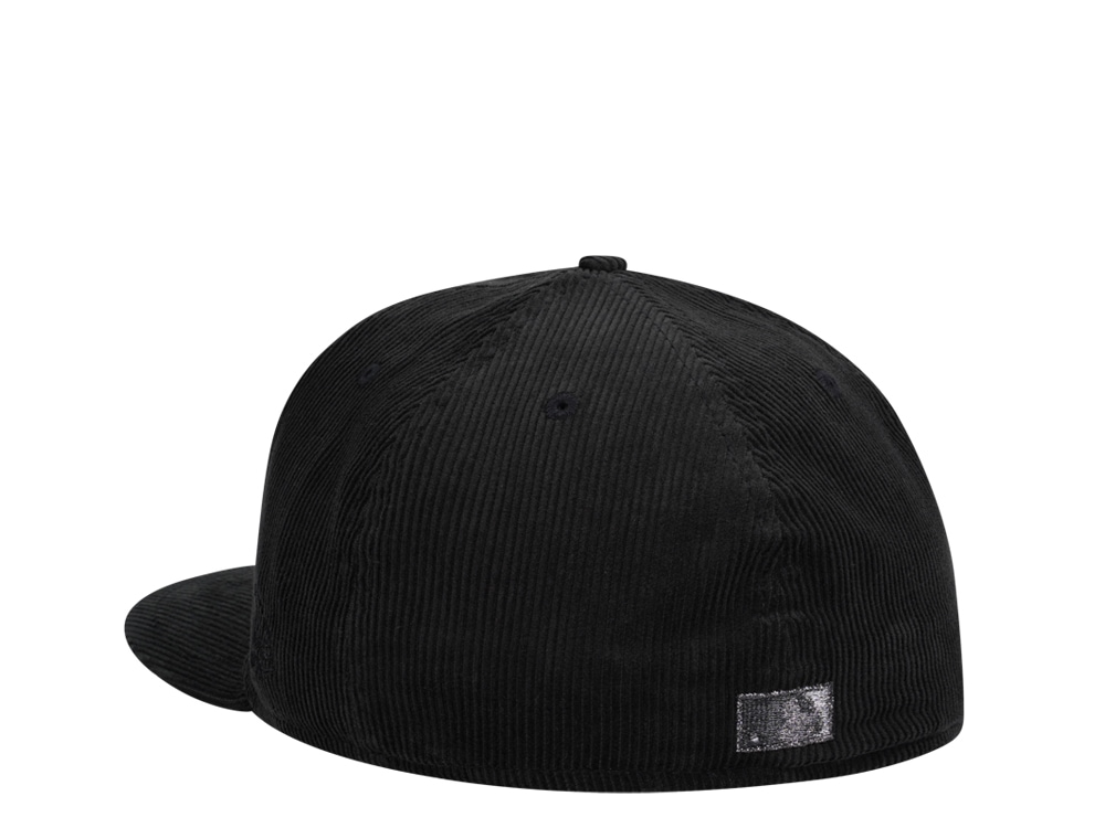 New Era Philadelphia Athletics World Series 1929 Liquid Metal Dark Side Cord Edition 59Fifty Fitted Cap