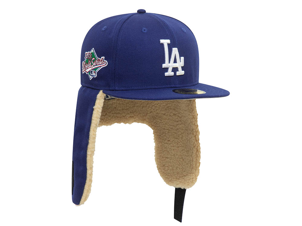 New Era Los Angeles Dodgers World Series 1988 Edition Blue 59Fifty Dogear Fitted Cap