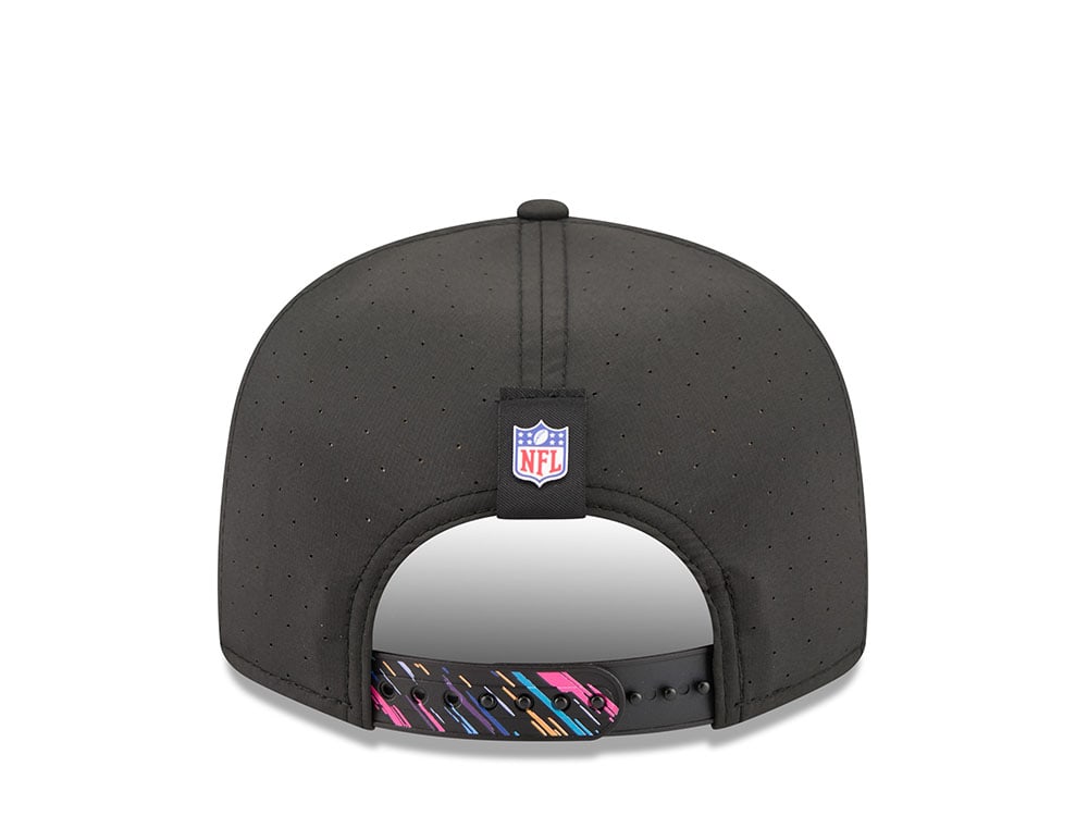 New Era Carolina Panthers Crucial Catch 2026 Black Edition 9Fifty Split Panel Snapback Cap