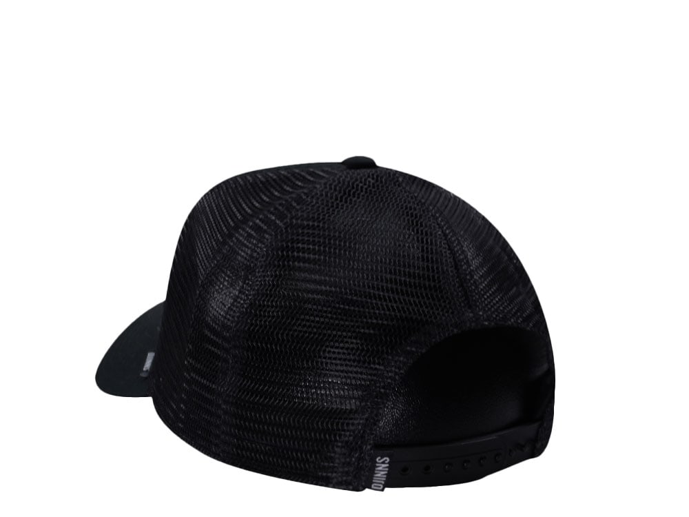 Djinns HFT Do Nothing Club Sloth Black Trucker Snapback Cap