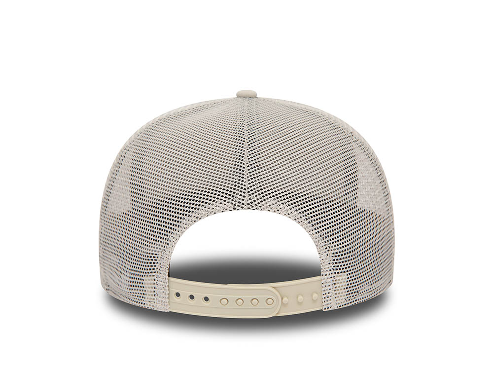 New Era Script Stone Throwback Edition 9Fifty Trucker Snapback Cap