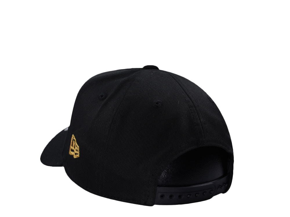 New Era Philadelphia Eagles Black Gold Edition 9Forty A Frame Snapback Cap