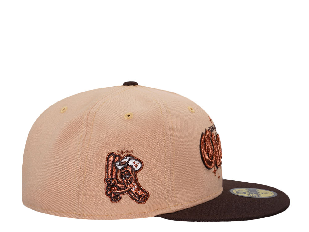 New Era San Jose Churros Copper Two Tone Edition 59Fifty Fitted Cap
