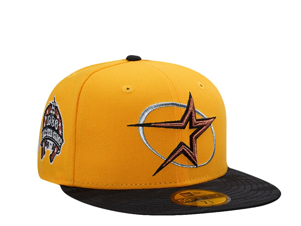 New Era Houston Astros All Star Game 1986 Gold Two Tone Edition 59Fifty Fitted Cap