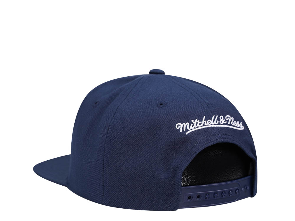 Mitchell & Ness Golden State Warriors Conference Patch Navy Snapback Cap