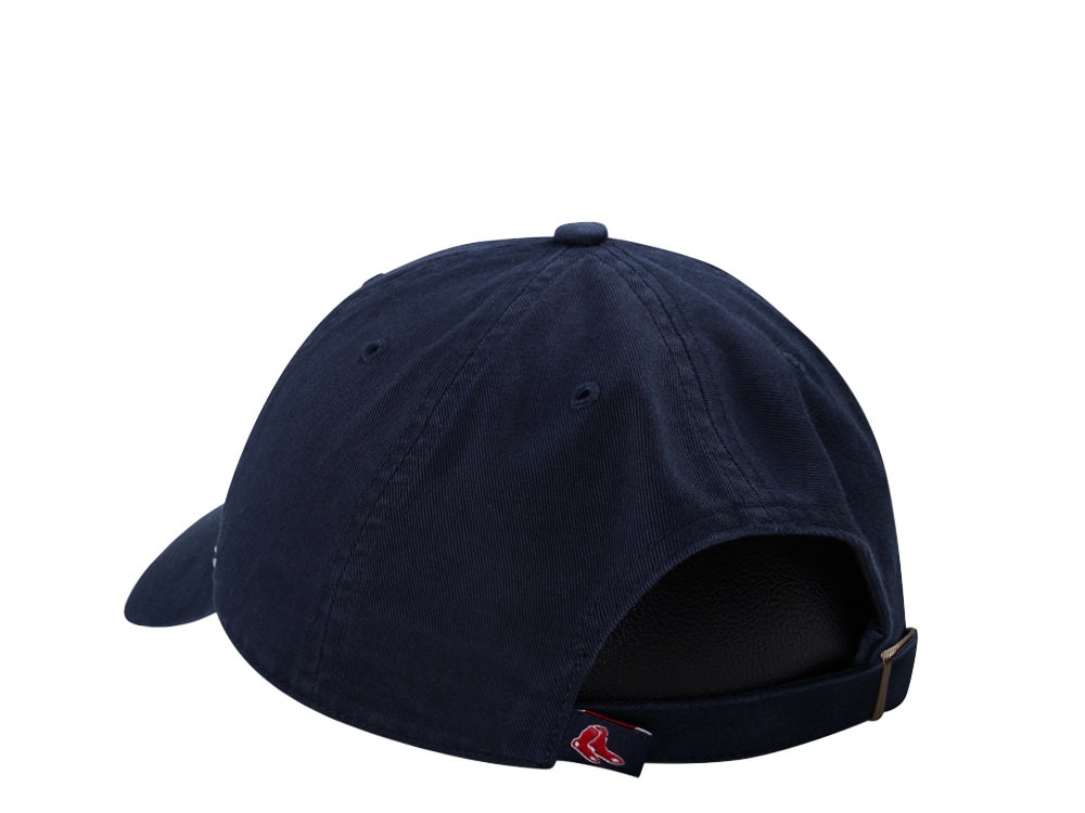 47Brand Boston Red Sox Navy Clean up Strapback Cap