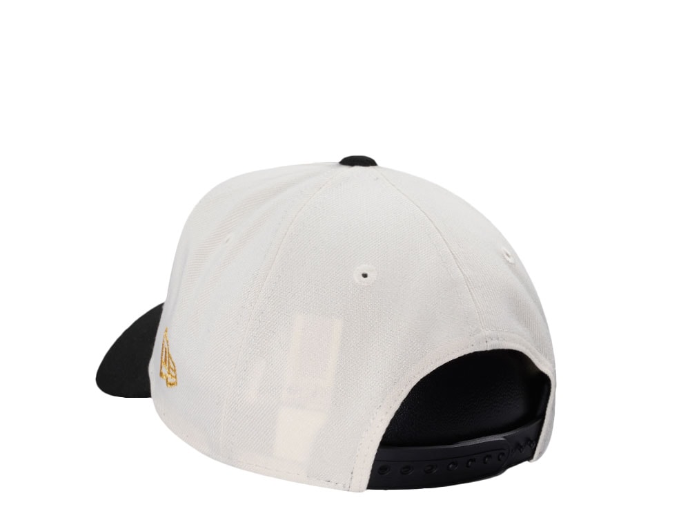 New Era Los Angeles Dodgers 40th Anniversary Metallic Chrome Two Tone Edition 9Forty A Frame Snapback Cap