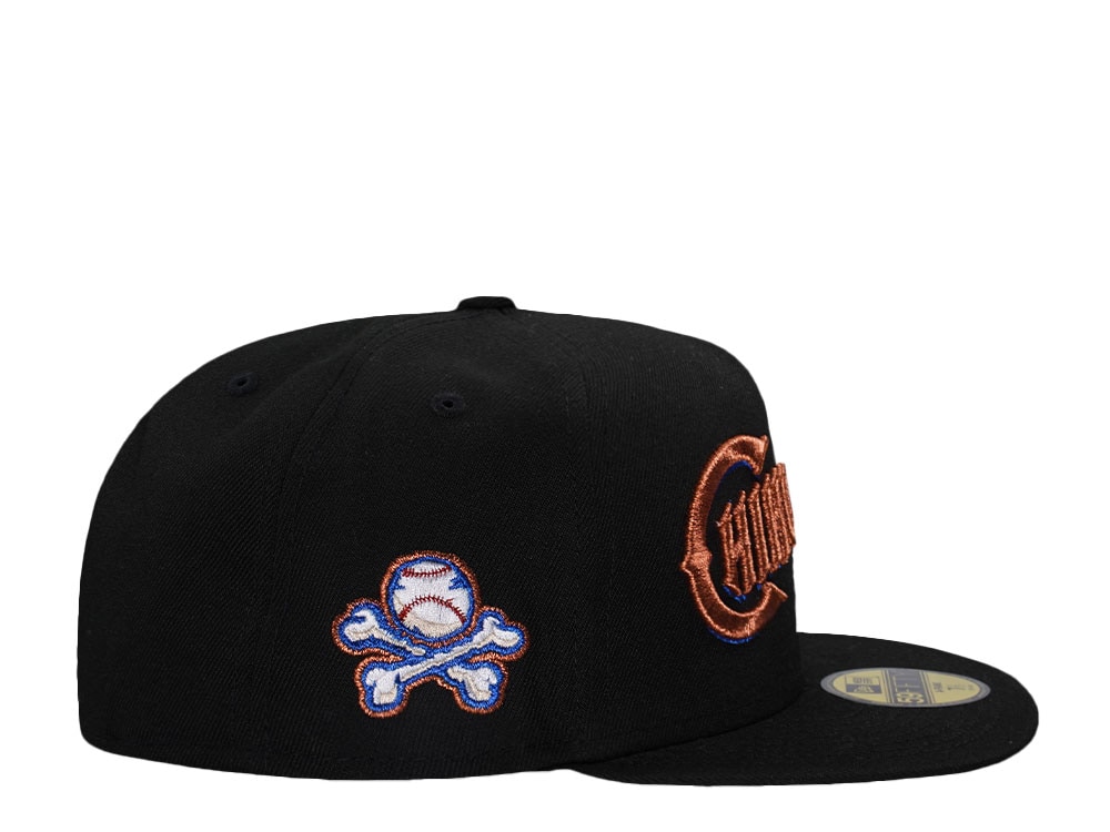 New Era El Paso Chihuahuas Black Copper  Edition 59Fifty AFrame Cap