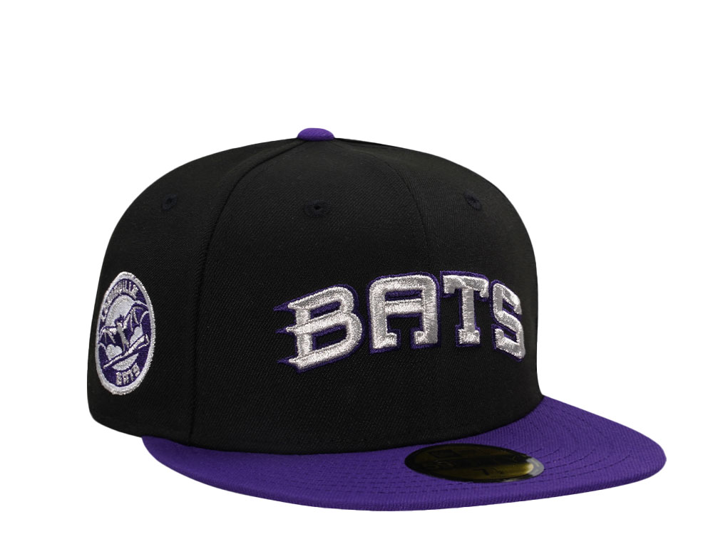 New Era Louisville Bats Metallic Script Edition 59Fifty Fitted Cap