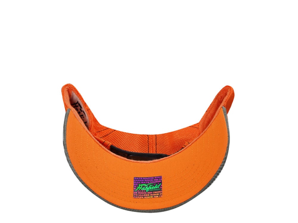 Hatfield Fox White Orange Trucker Snapback Cap