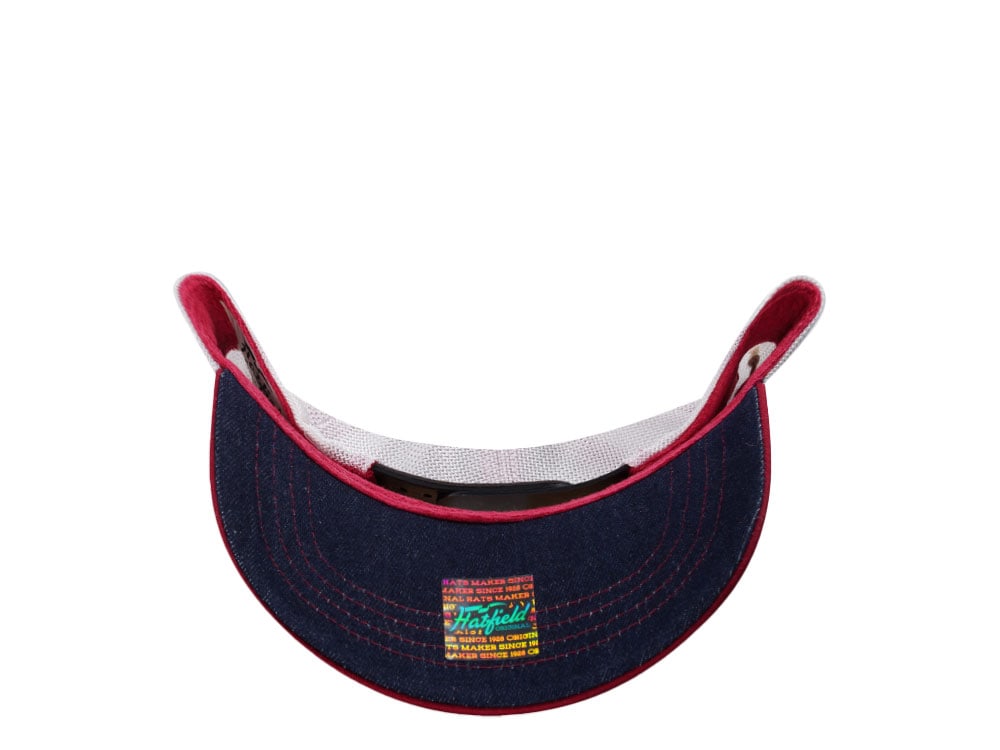 Hatfield Big Cock Navy White Trucker Snapback Cap