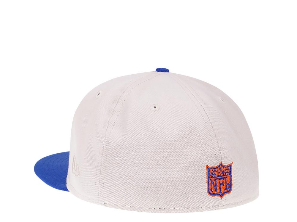 New Era Denver Broncos Stone Two Tone Throwback Edition 59Fifty Fitted Cap