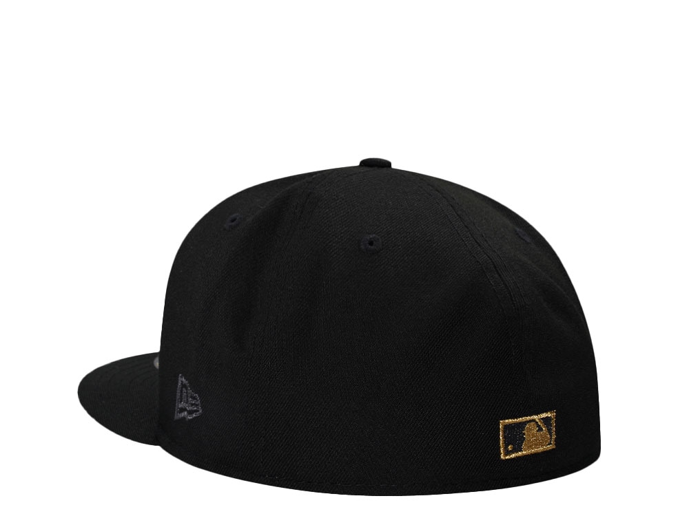 New Era Kansas City Royals Blackout Gold Edition 59Fifty Fitted Cap