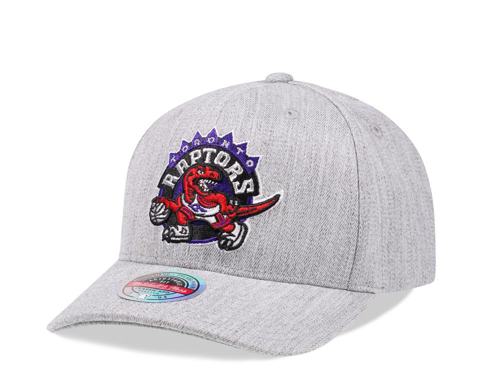 Mitchell & Ness Toronto Raptors Heather Red Line Flex Snapback Cap