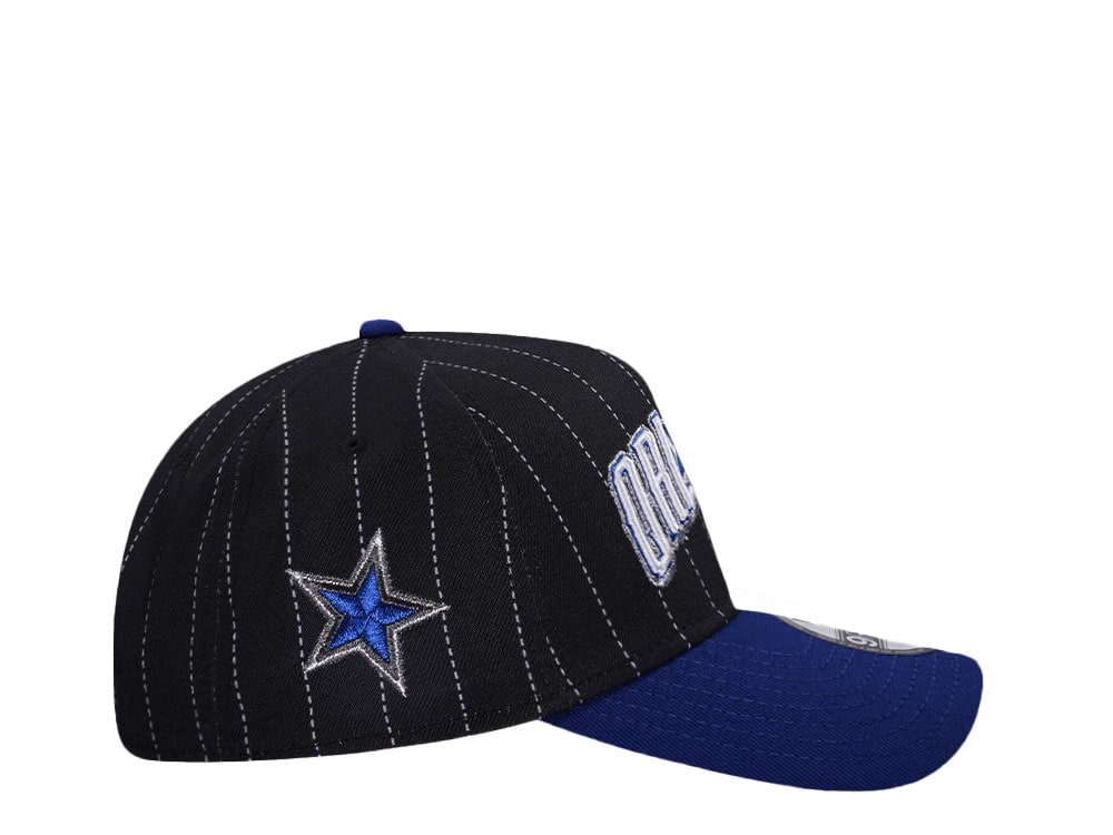 New Era Orlando Magic Pinstripe Two Tone Edition 9Forty A Frame Snapback Cap