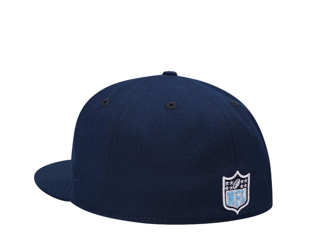 New Era Tennessee Titans 15th Anniversary Navy Classic Edition 59Fifty Fitted Cap