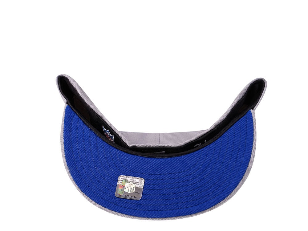 New Era Los Angeles Rams Blue Pop Throwback Edition 59Fifty Fitted Cap