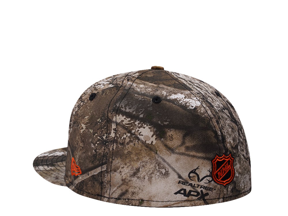 New Era Anaheim Ducks 30th Anniversary Realtreee APX Prime Edition 59Fifty Fitted Cap