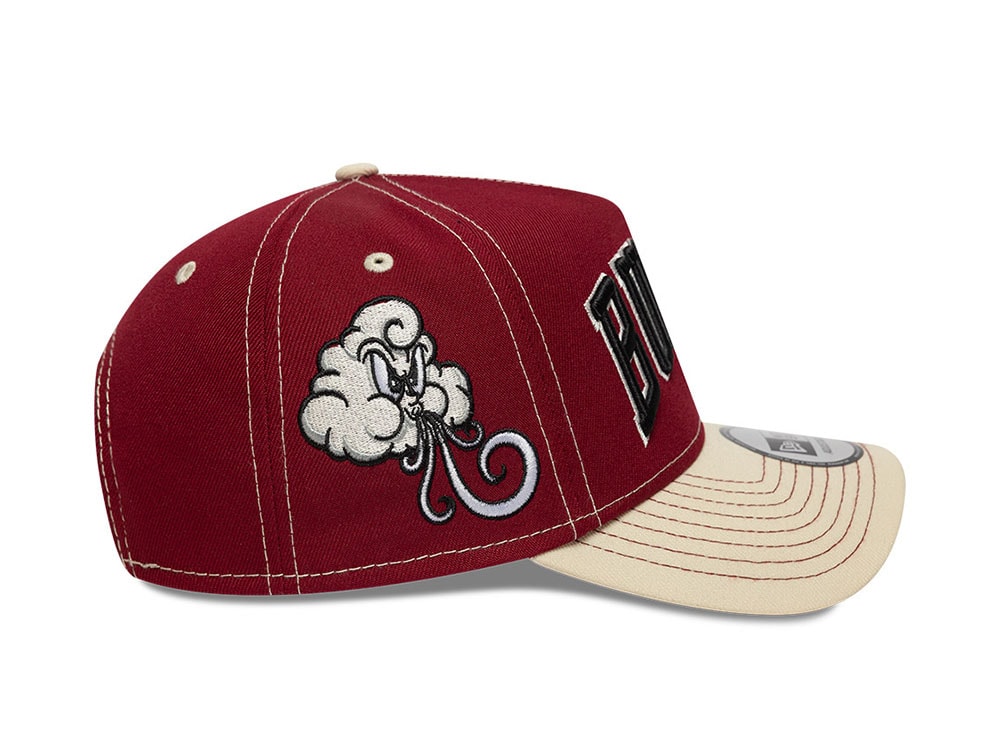 New Era Chicago Bulls City Icon 9Forty E Frame Snapback Cap