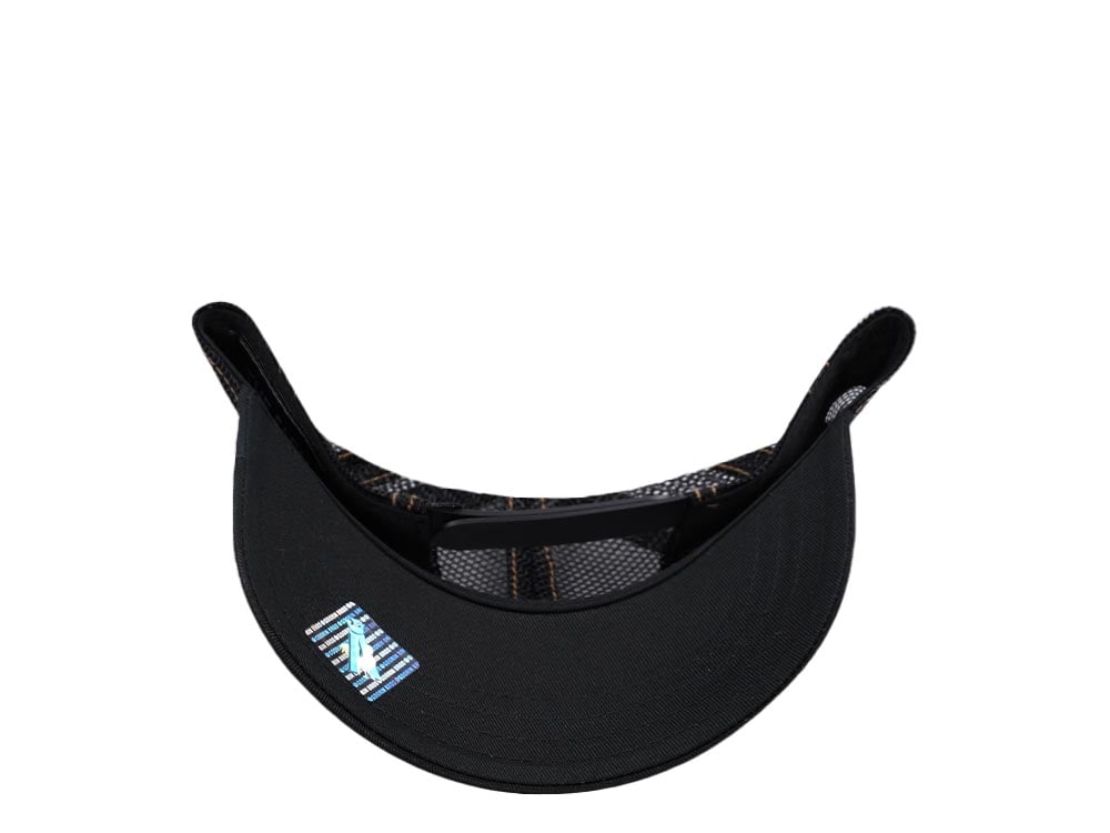 Goorin Bros The King Lion Black White Trucker Snapback Cap