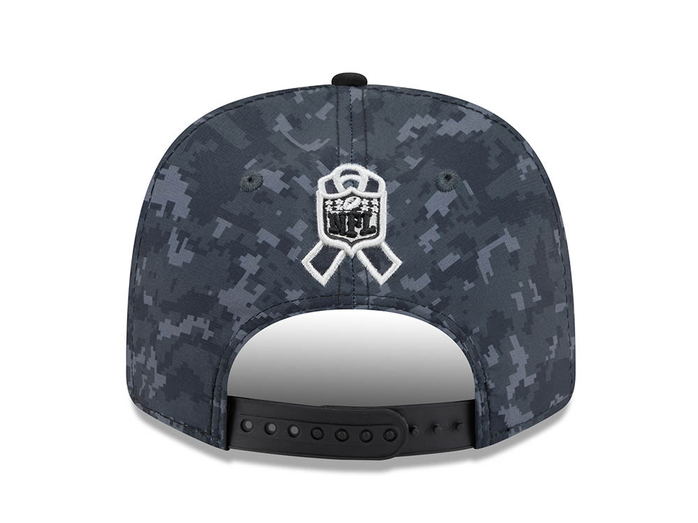 New Era Houston Texans NFL Salute to Service 2026 Digi Camo Black 9Seventy Stretch Snapback Cap