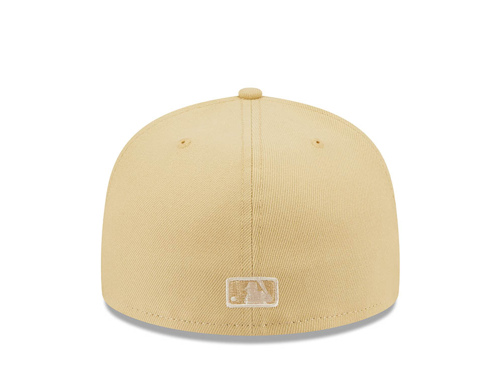New Era Oakland Athletics Raffia Front Vegas Gold Edition 59Fifty Fitted Cap