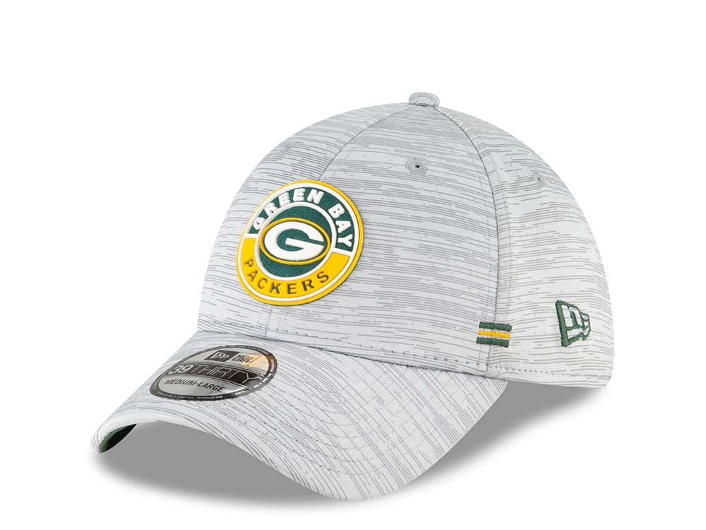 New Era Green Bay Packers Fall Sideline 39Thirty Stretch Cap