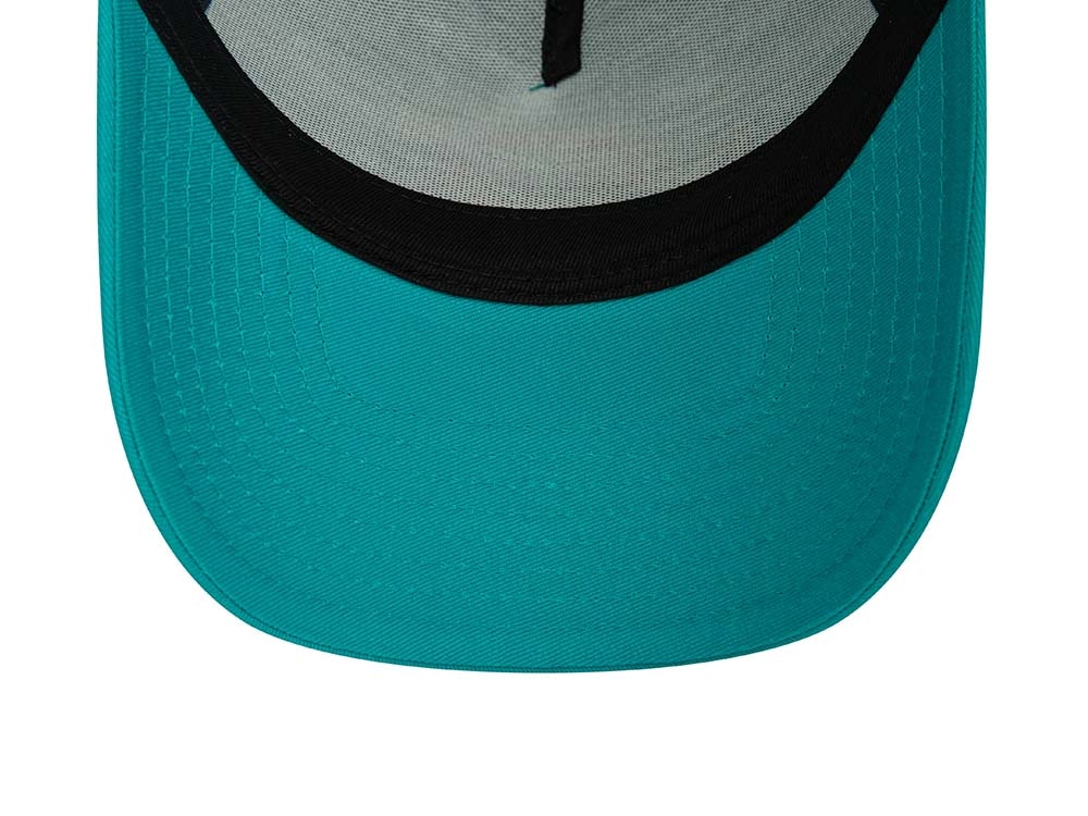 New Era Miami Dolphins Teal A Frame Snapback Cap
