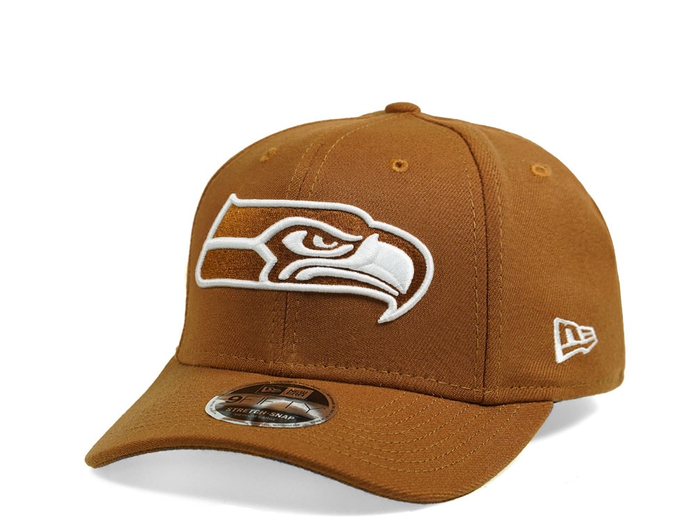 New Era Seattle Seahawks Toasted Peanut Edition 9Fifty Stretch Snapback Cap