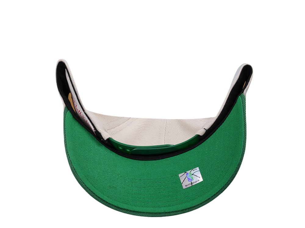 Mitchell & Ness Milwaukee Bucks Chrome Two Tone Pro Crown Fit Snapback Cap