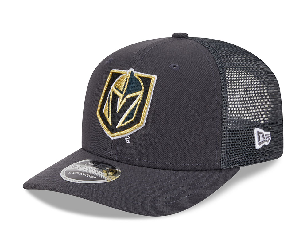 New Era Vegas Golden Knights Gray Edition 9Seventy Trucker Snapback Cap