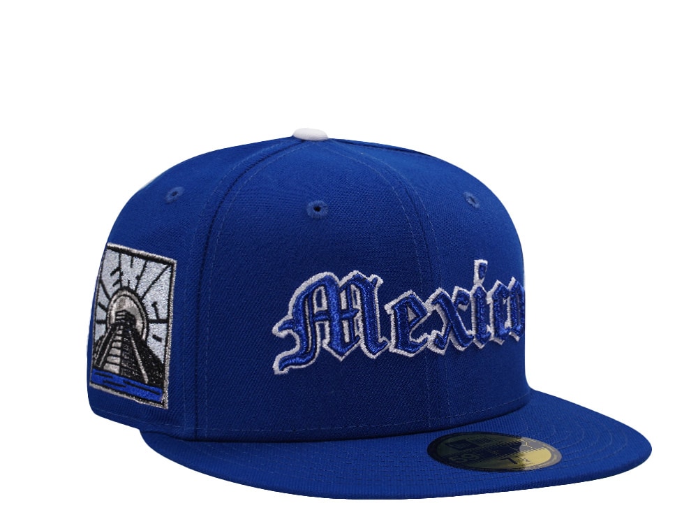 New Era Mexico Royal Blue Prime Edition 59Fifty Fitted Cap