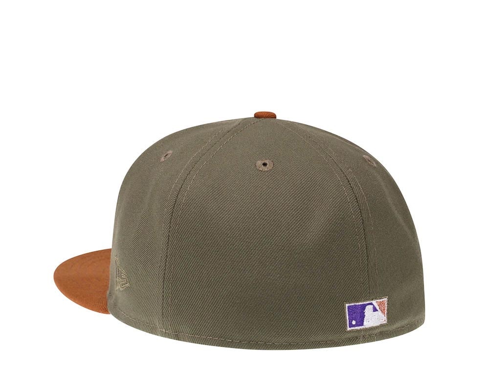 New Era Colorado Rockies 1993 Copper Olive Two Tone Prime Edition 59Fifty Fitted Cap