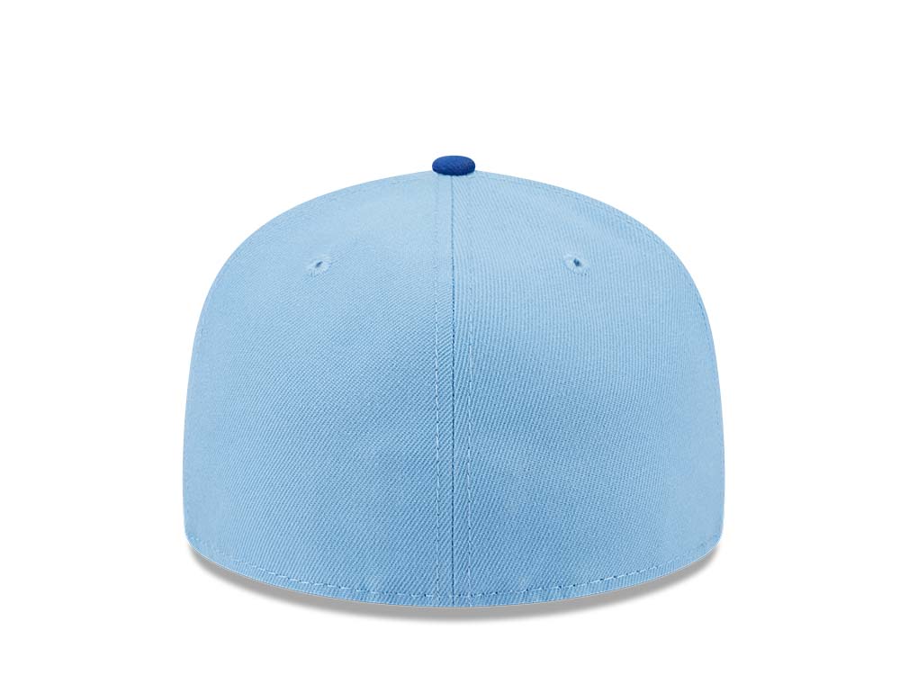 New Era Kansas City Royals Powder Blues Sky Throwback Edition 59Fifty Fitted Cap