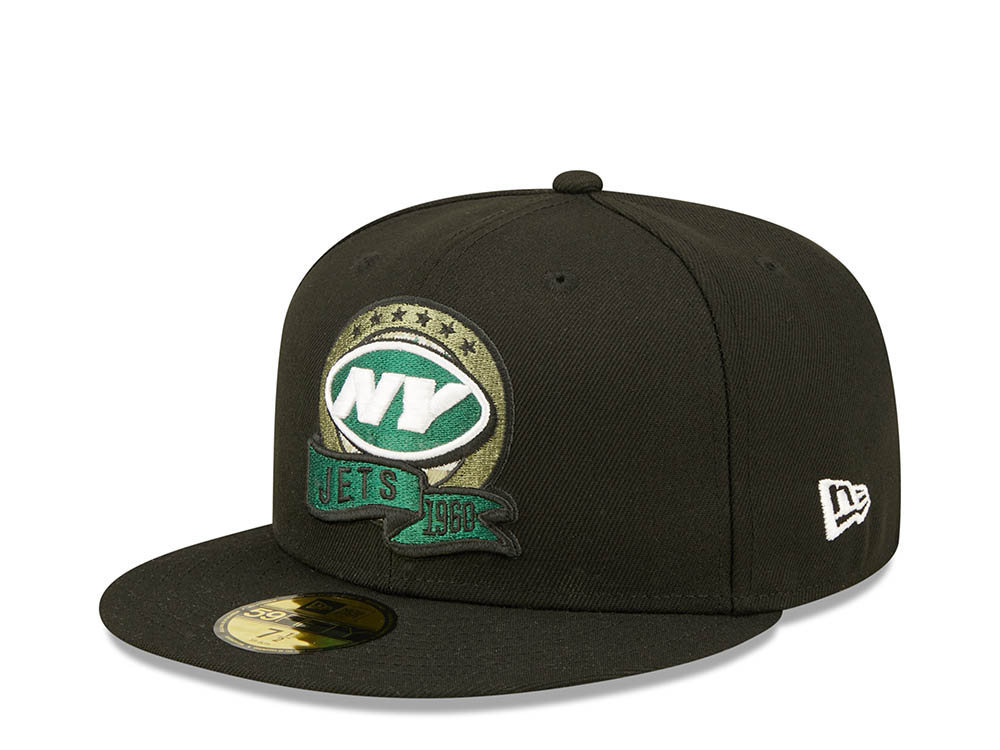 New Era New York Jets Salute to Service 2022 Fitted 59Fifty Cap