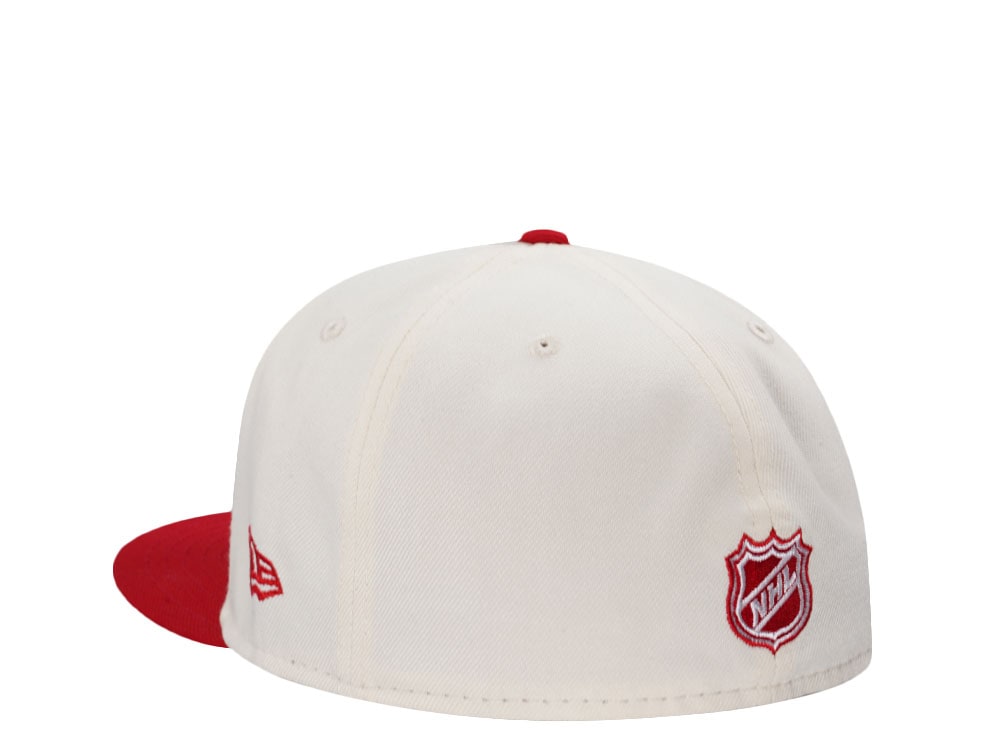 New Era Detroit Red Wings Stadium Series 2025 Chrome Two Tone Edition 59Fifty Fitted Cap