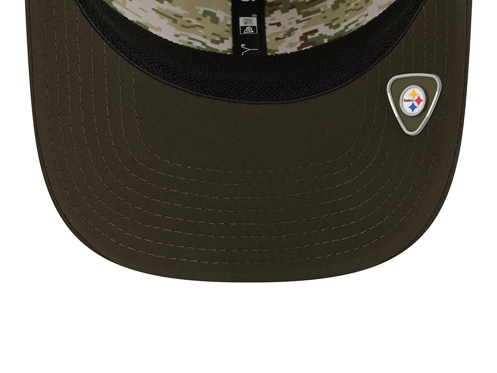New Era Pittsburgh Steelers Salute To Service 2025 9Seventy Snapback Cap